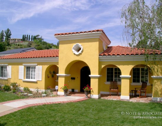 Spanish style hacienda