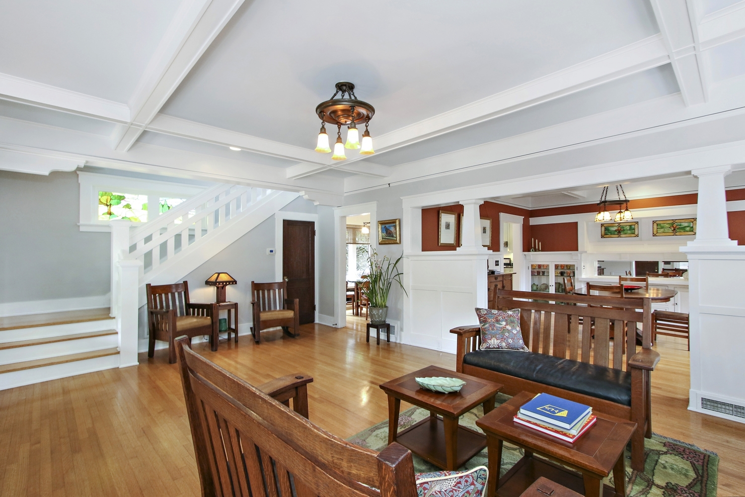 Craftsman Home and Stickley Furnishings