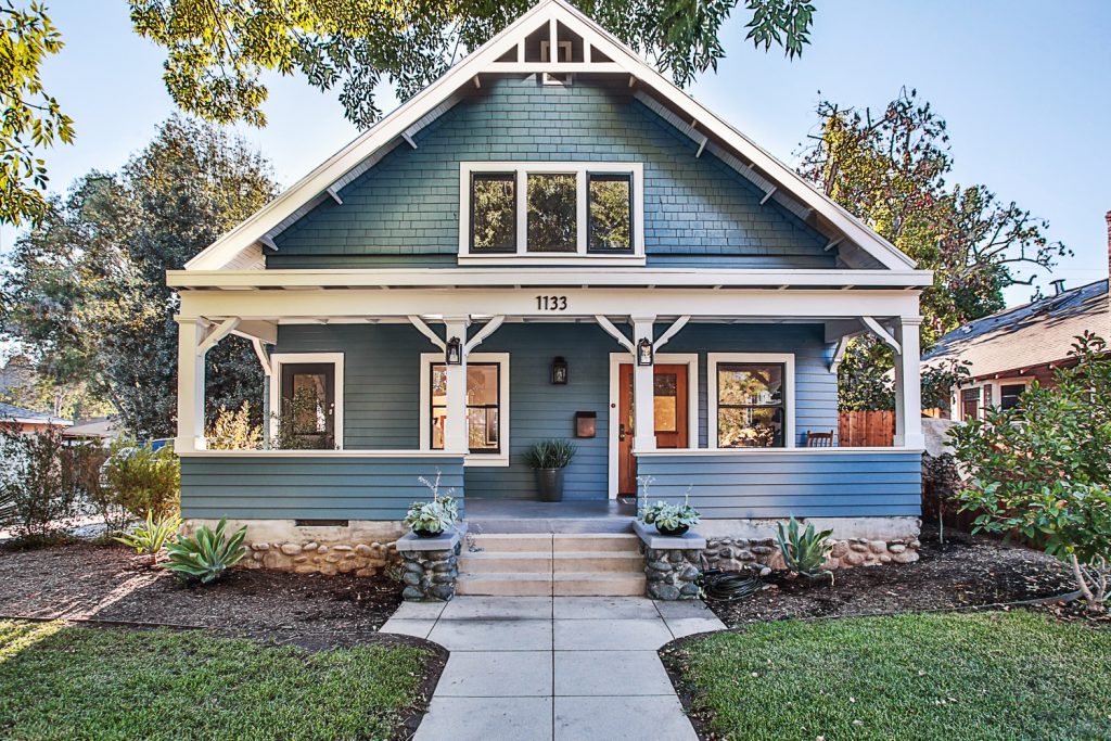 Repaired Framing, replaced with beveled Redwood siding and hand built
