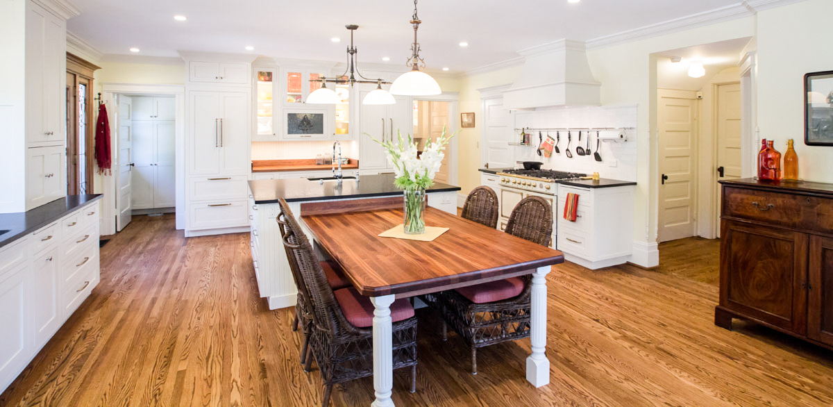 Grand kitchen remodel for an 1899 Victorian home