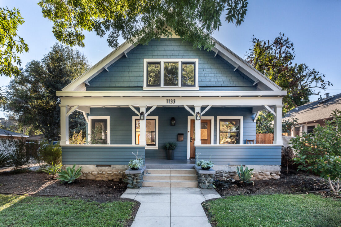 Beautifully Restored Blue Craftsman with new ADU and added Square Footage